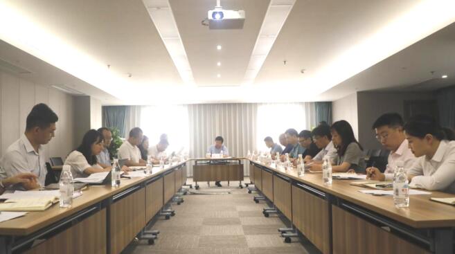 AG真人娱乐集团检查指导组到立异公司开展党史学习教育暨党建半年岁情检查