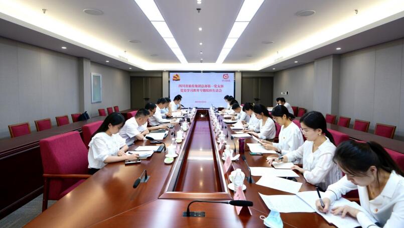 AG真人娱乐集团党委书记、董事长任丁加入总部第一党支部党史学习教育专题组织生涯会